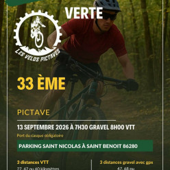 Merci pour votre participation à la 33ème randonnée des Vélos Pictaves!